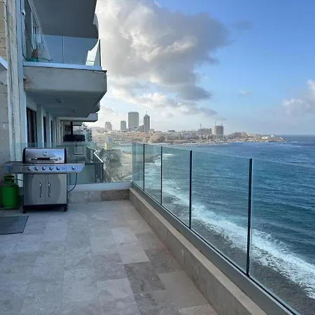 Panoramic Xl Penthouse Sliema 3Br With Sea Views Sliema